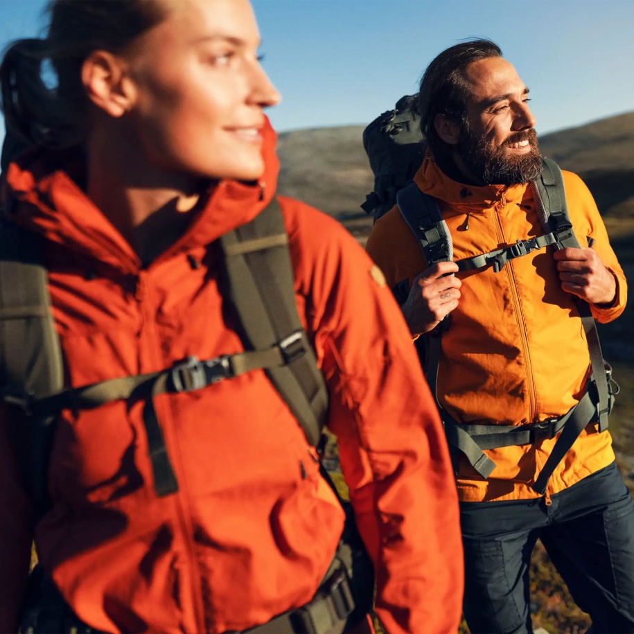 Abisko Lite Trekking Ceketi M Koyu Gri-siyah Fjällräven