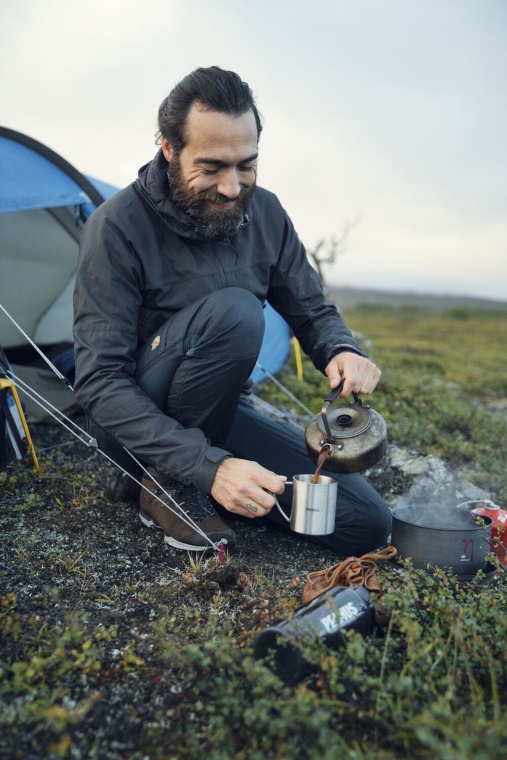 Abisko Lite Trekking Pantolonu M Uzun Fjällräven Zeytin