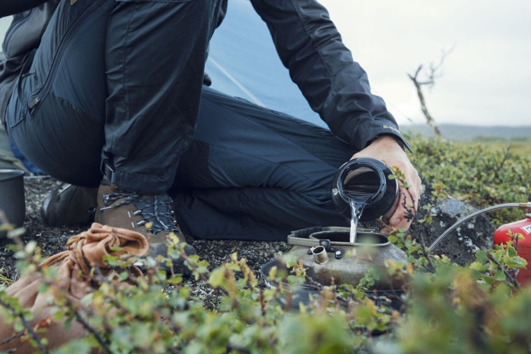 Abisko Lite Trekking Pantolonu M Uzun Fjällräven Zeytin