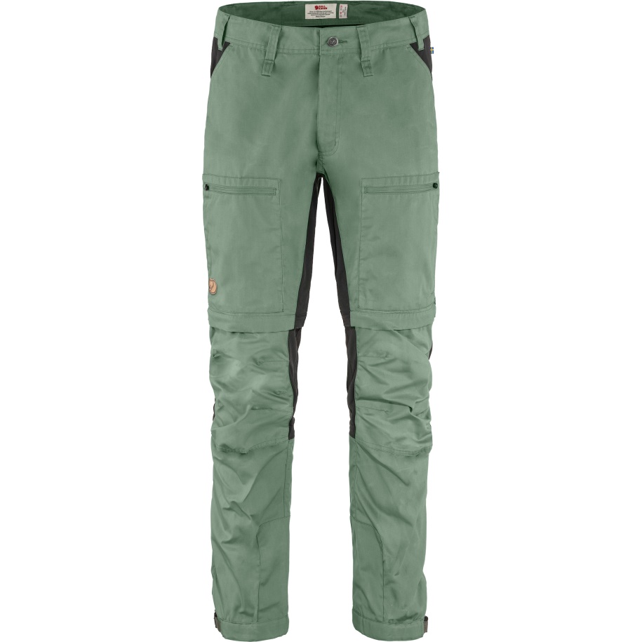 Fjällräven Abisko Lite Trekking Zip-off M Reg Patina Yeşil-koyu Gri