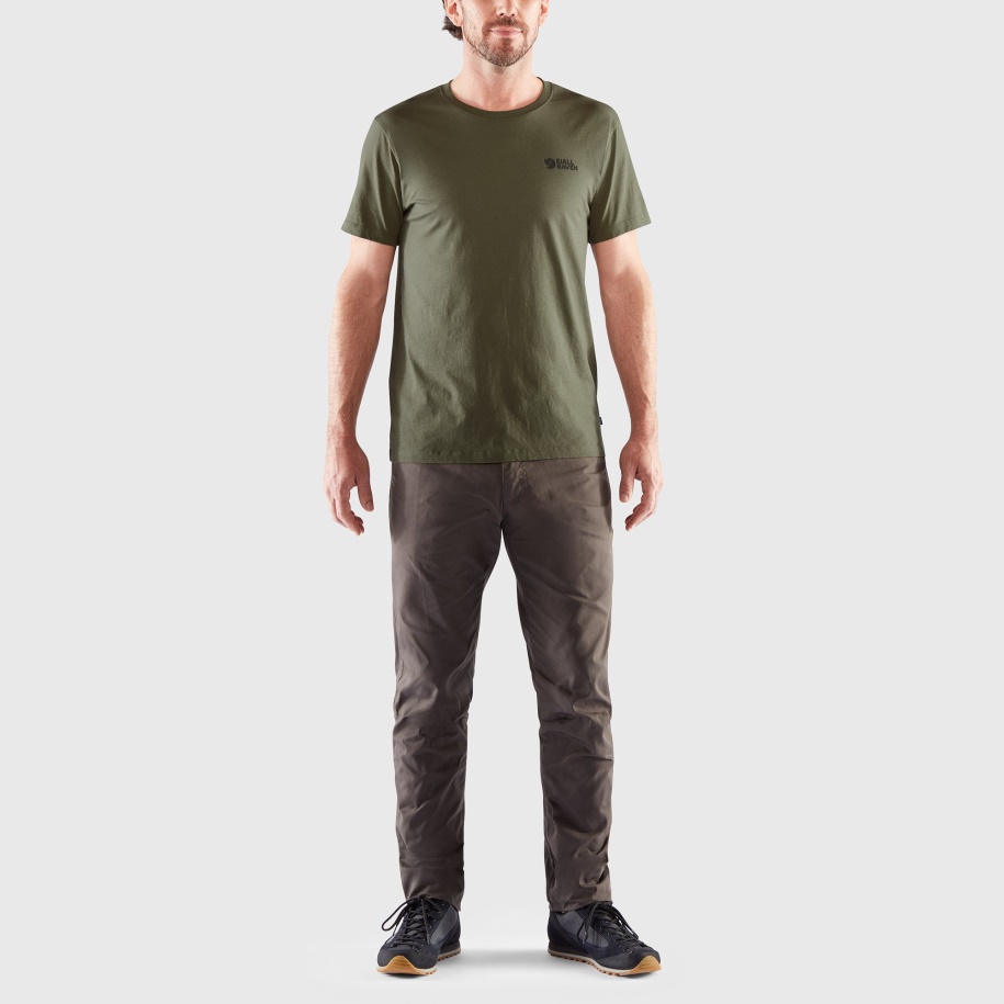 Fjällräven Diken Bataklığı T-shirt M Yeşil