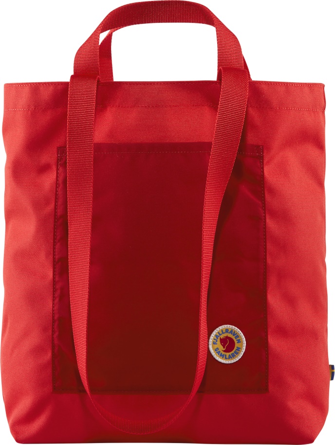 Fjällräven Kırmızı Lav Toplayıcı Totepack 1b