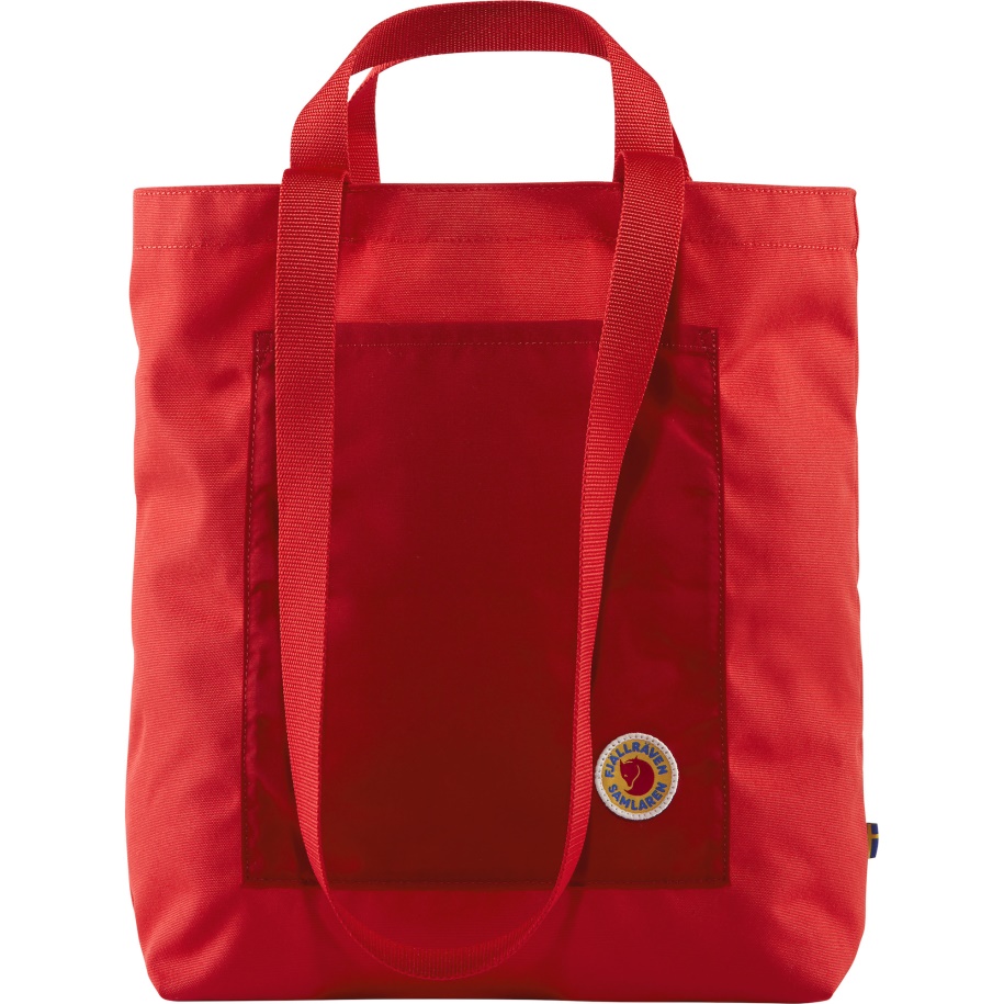 Fjällräven Kırmızı Lav Toplayıcı Totepack 1b