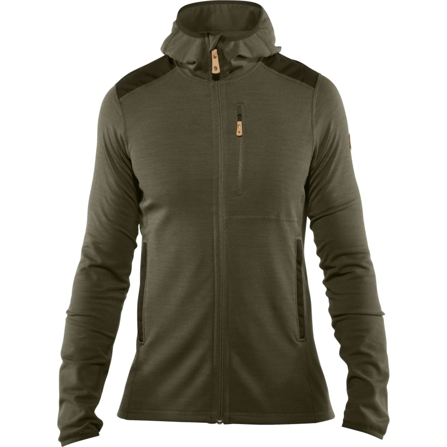 Fjällräven Defne Yeşil-derin Orman Keb Polar Hoodie M