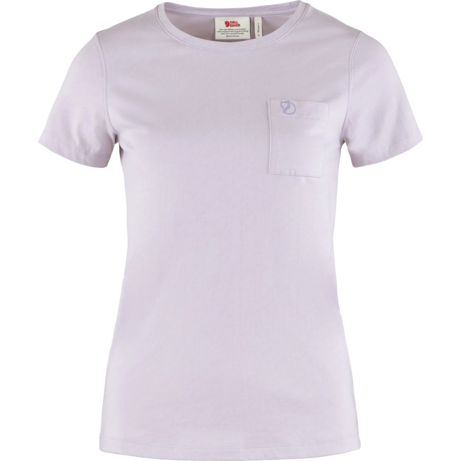 Pastel Eflatun Övik T-shirt W Dağ Tilkisi