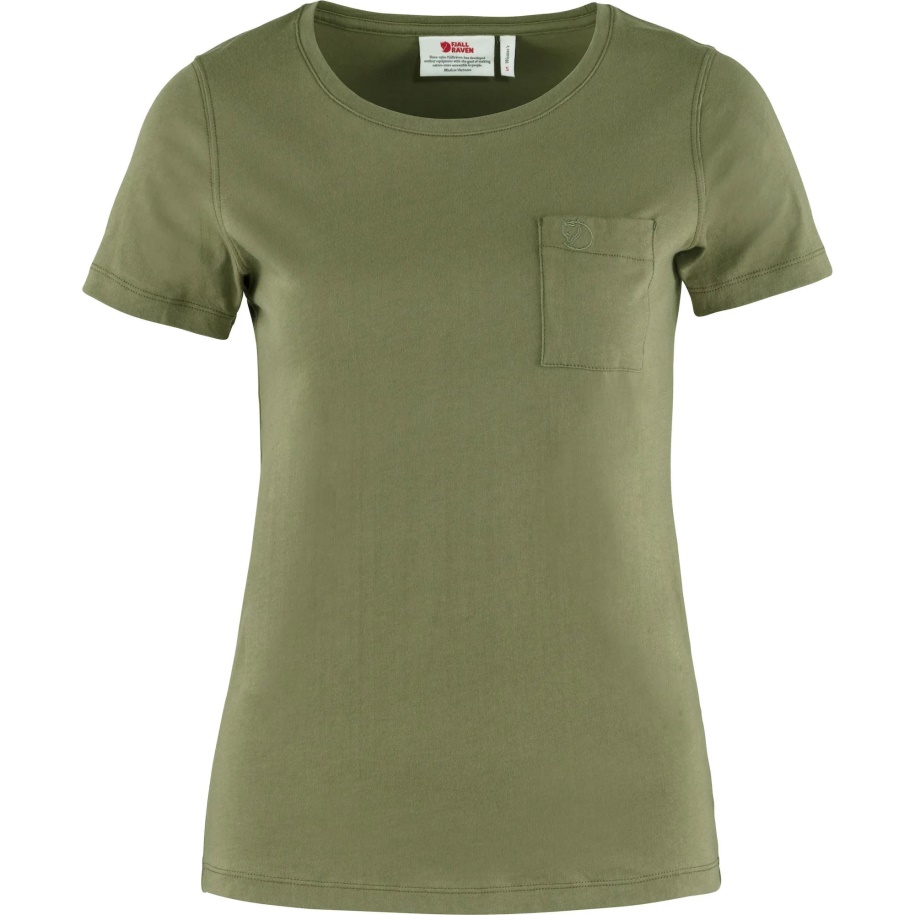 Fjällräven Övik T-shirt W Yeşil