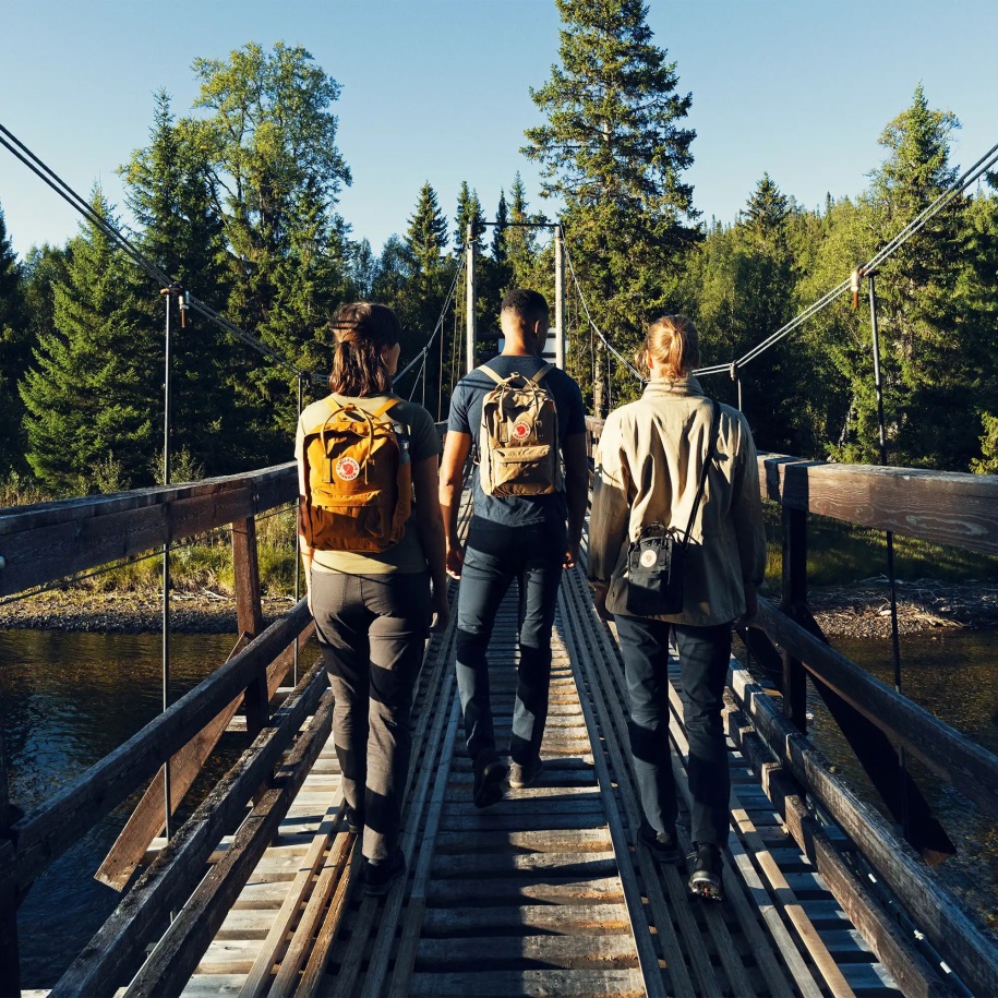 Fjällräven Kånken Frost Yeşil Konfeti Deseni